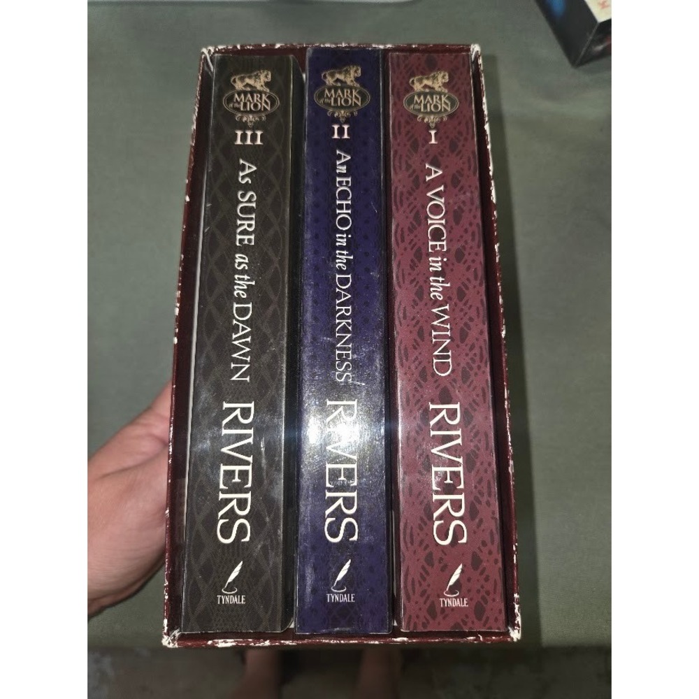 Mark of the Lion Gift Collection Francine Rivers 3 Book Box Set Christian Fic